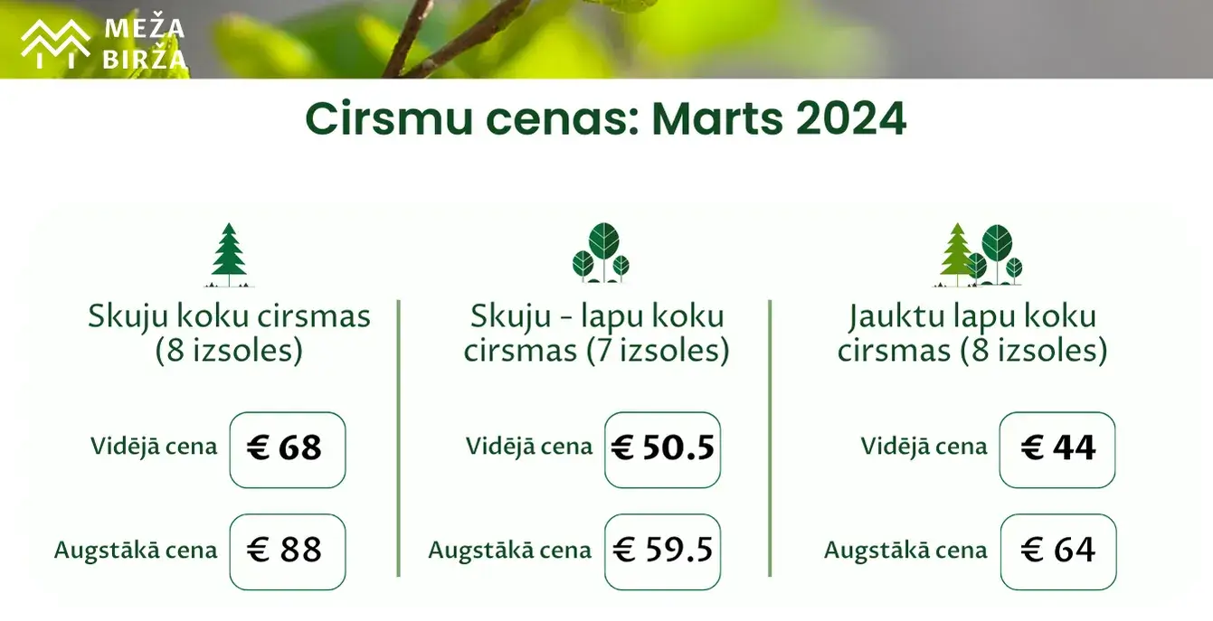 cirsmu cenas marts