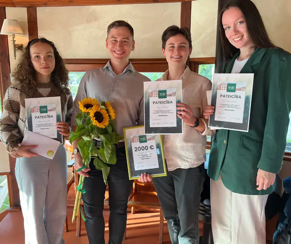 LBTU Meža Birža stipendija Arnolds Daugsta