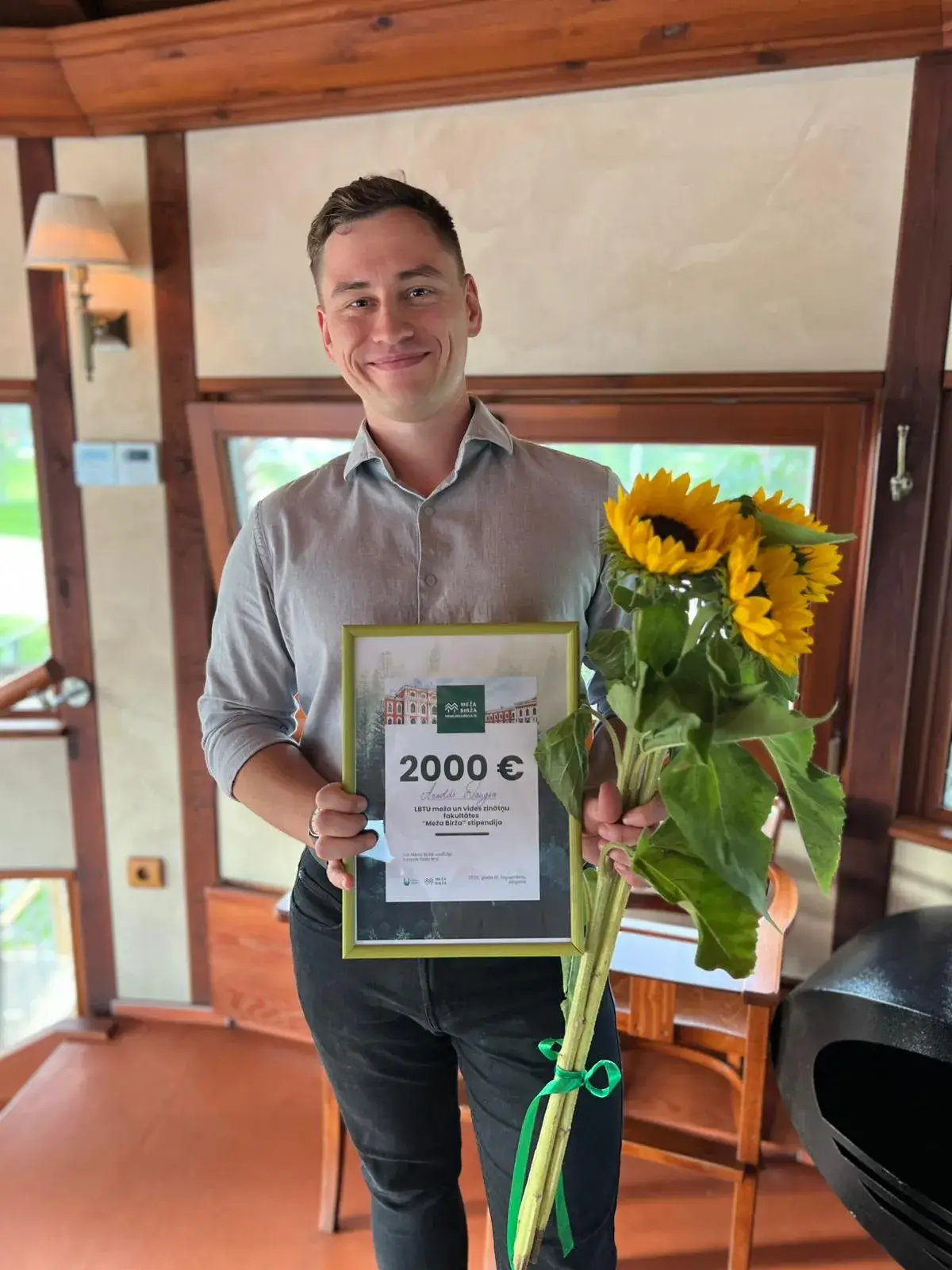 LBTU Meža Birža stipendija 2025