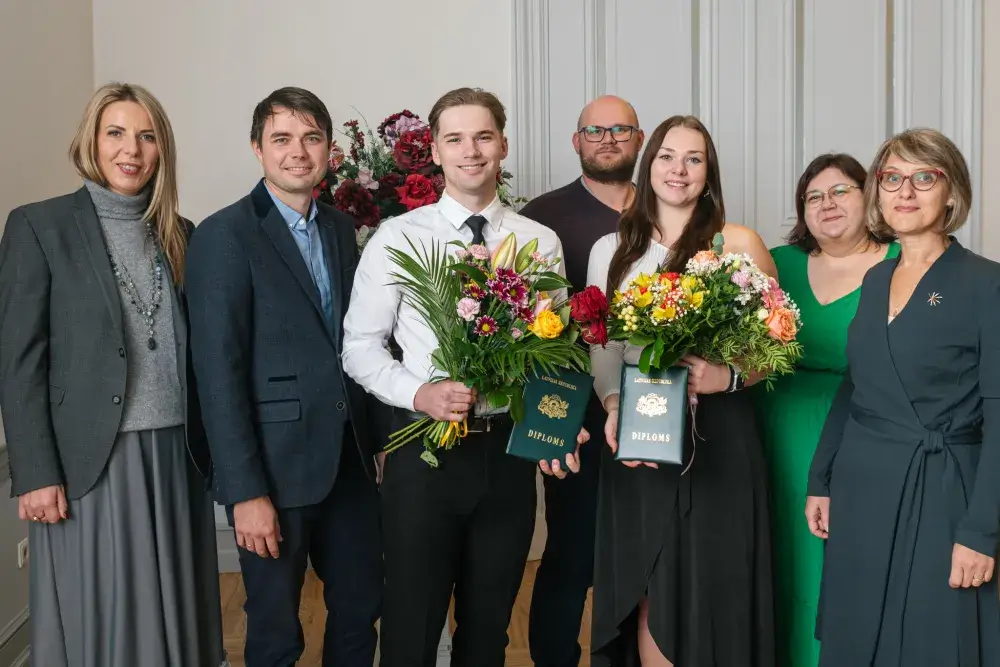 Latvijas Biozinātņu un tehnoloģiju universitātes (LBTU) ceremonijā,