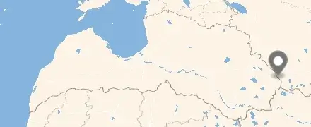 Auction location on map