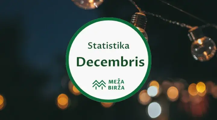 decembra cirsmu izsoļu statistika meža birža