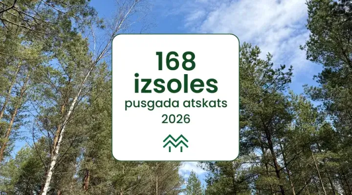 Meža cirsmas pārdošana 2026